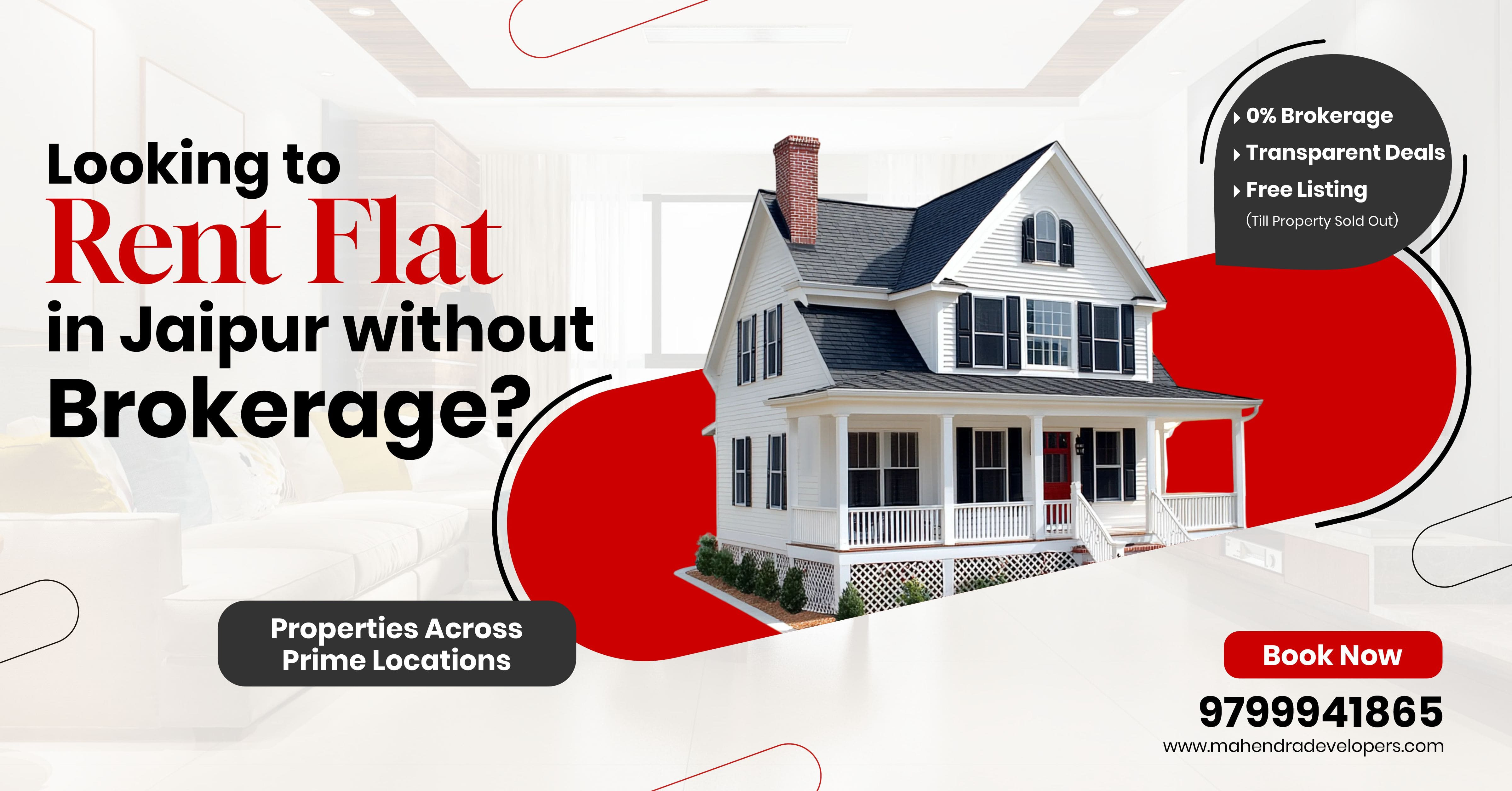 How To Offer A 2 BHK Flat for Rent in Vaishali Nagar Jaipur